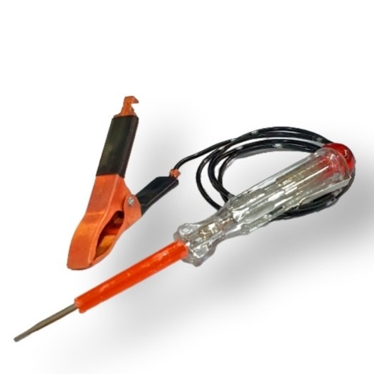 Langsung Order Tespen Testpen Aki DC / Tespen Kabel DC Untuk Mobil Motor 12 - 24 Volt Terlaris