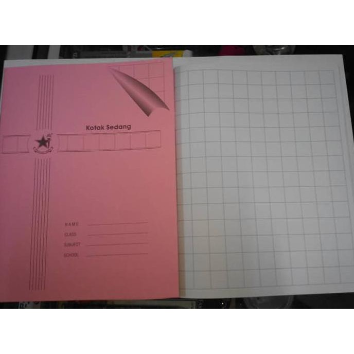BARU Buku Tulis Kotak Mandarin Kotak Sedang (11x14 kotak) kertas book alat
