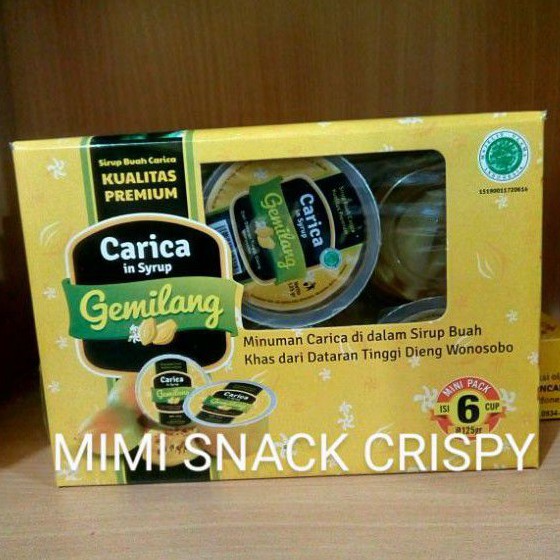 CARICA GEMILANG ISI 6 CUP
