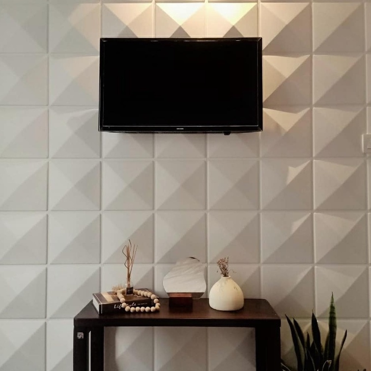 PROMO BUY 30PCS FREE 1PCS LEM SEALENT 300ML || WALLPANEL PVC 3D 50CMX50CMX1MM WALLPAPER DINDING ORNAMEN MOTIF TIMBUL-3