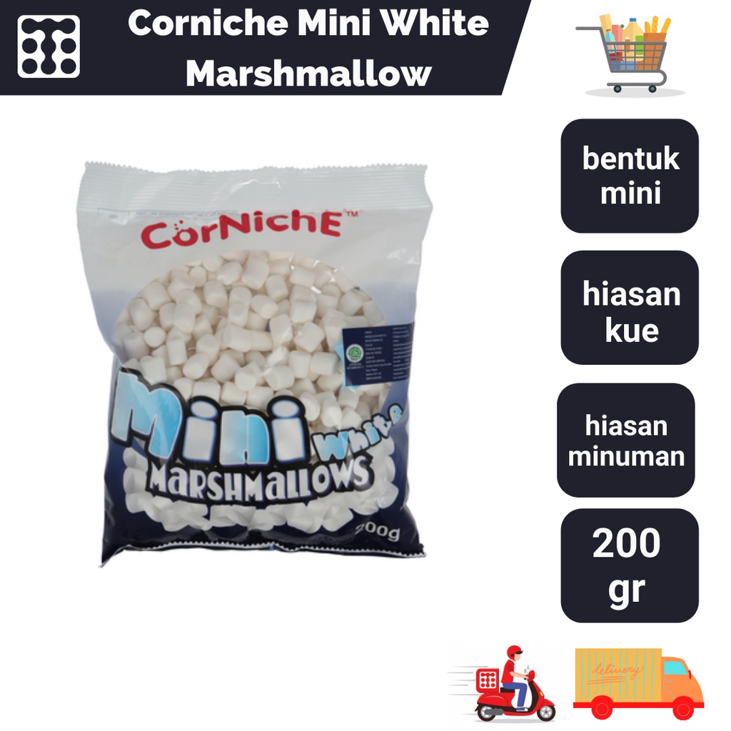 

Corniche Mini White Marshmallow 200 Gr