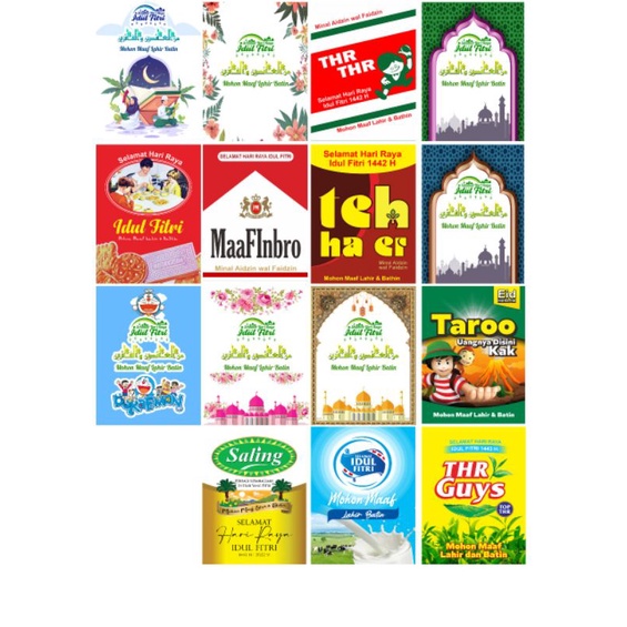 

AMPLOP LEBARAN COSTUM LUCU DAN KEREN