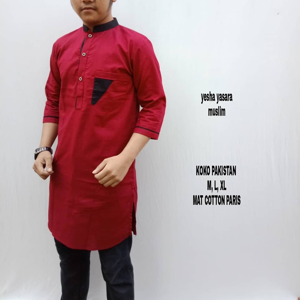 Promo Model Baju Koko India Pria Diskon