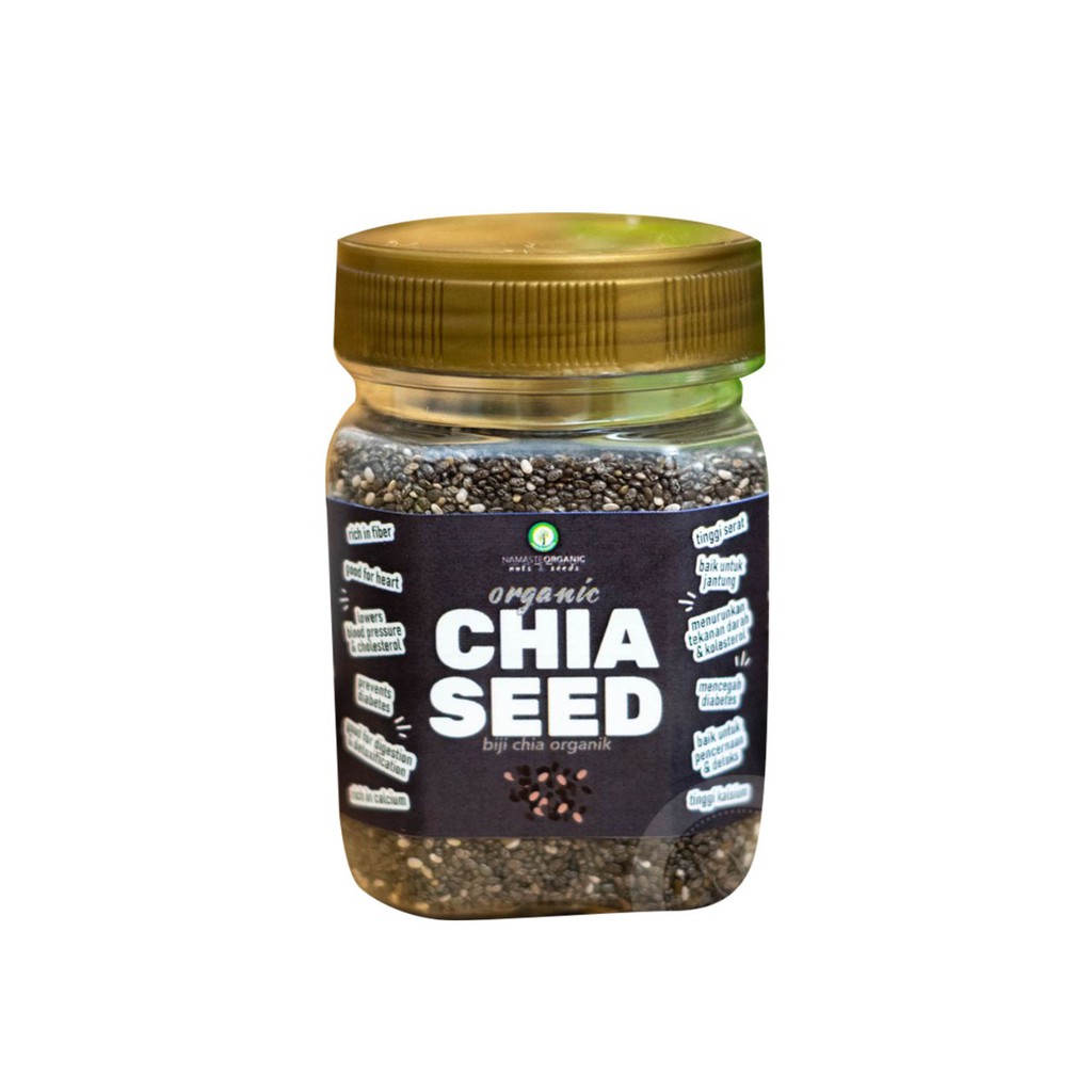 

ORGANIC CHIA SEED JAR 110GR