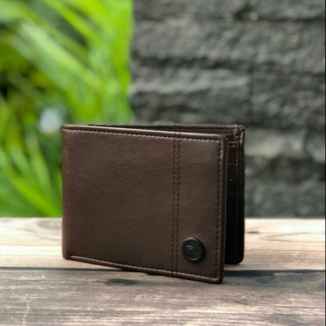 Dompet Rip Curl Original -  Mixer PU All Day Wallet Brown - Dompet Cowok Original -  Rip Curl