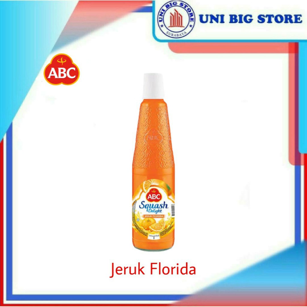 

ABC Syrup Squash Delight Orange Sirup jeruk Florida 460 ml