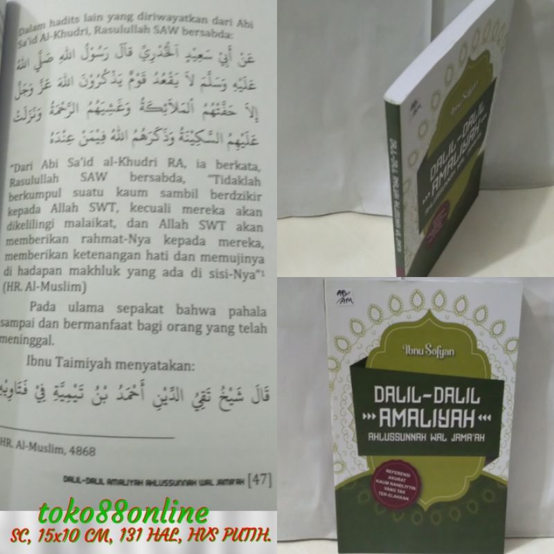 

DALIL-DALIL AMALIYAH AHLUSSUNNAH WAL JAMAAH