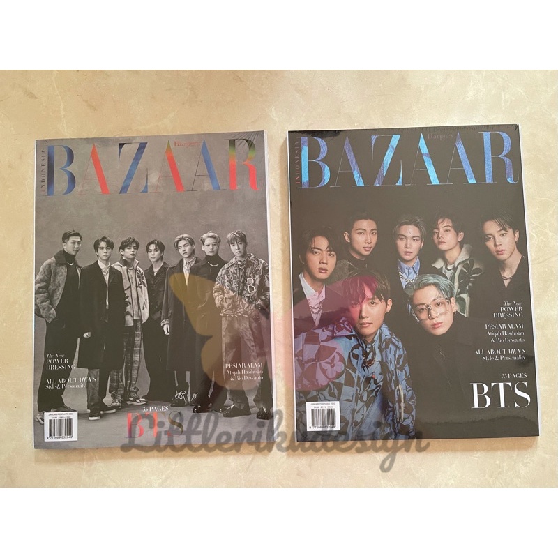 (READY STOCK) MAJALAH BAZAAR BTS magazine