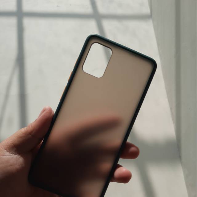 Case samsung A51 Hybrid warna Hijau Army