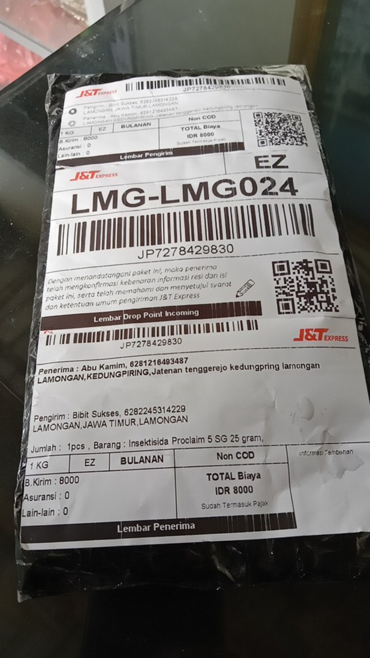 Insektisida Proclaim 5 Sg 25 Gram