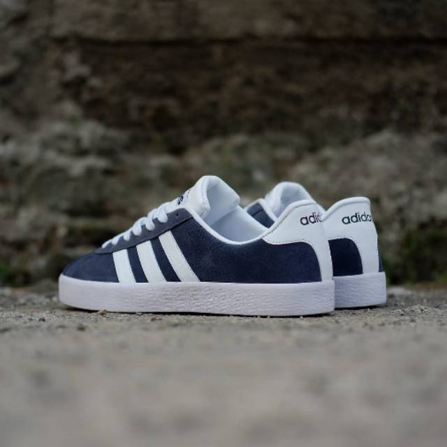 ADIDAS NEO VL COURT NAVY WHITE