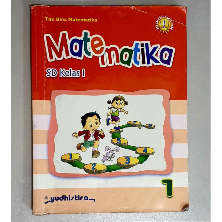 Buku Matematika kelas 1 SD Yudhistira KTSP 2006