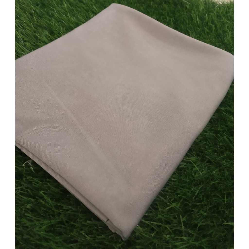 Jilbab Pashmina Malay Jersey Premium Hijab PASMINA PASHMINA MALAY MALAYSIA JERSEY Premium Ori Aulana Grosir Murah-Abu-abu