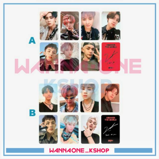 Photocard wayv awaken album way v