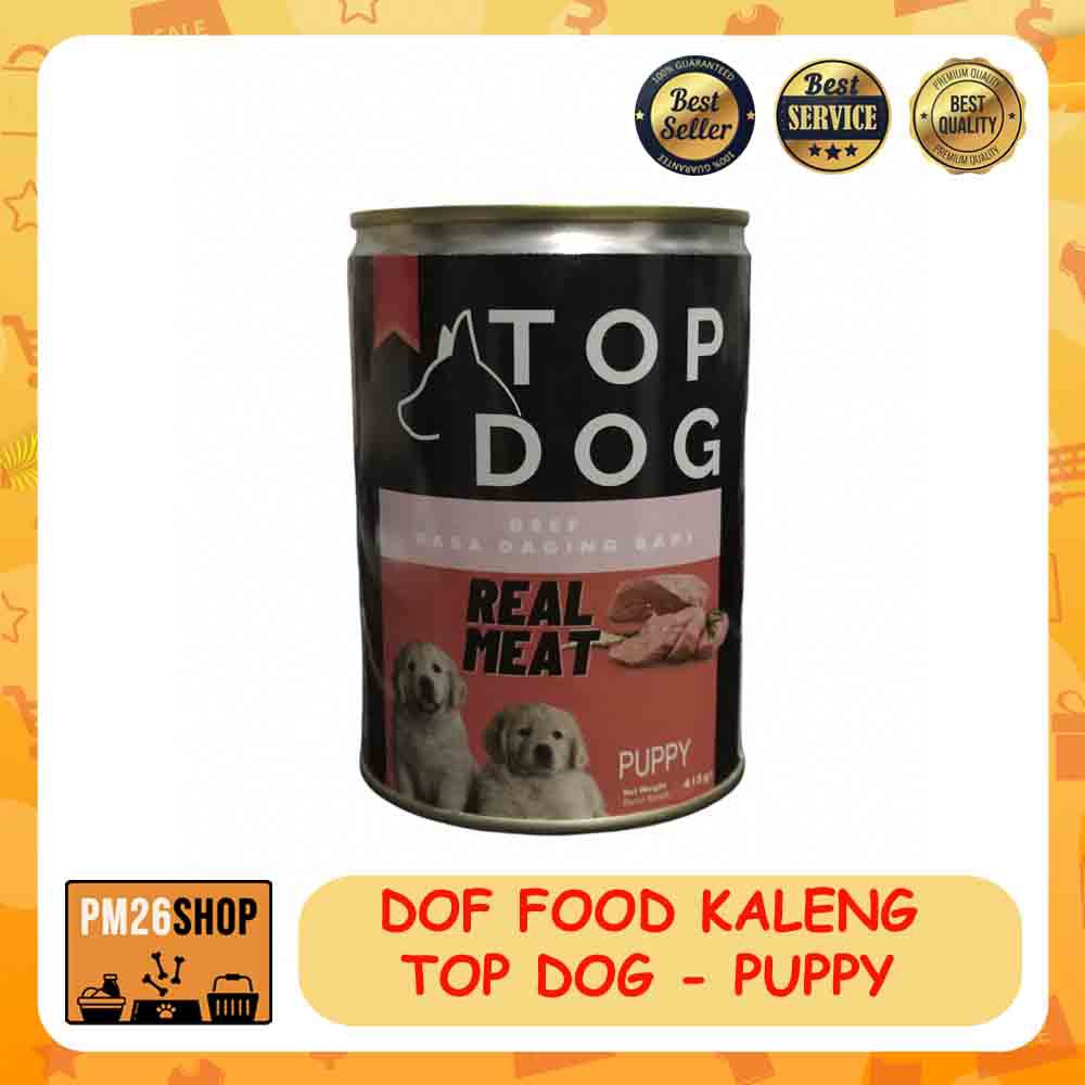 MAKANAN ANJING DOG FOOD KALENG TOP DOG PUPPY