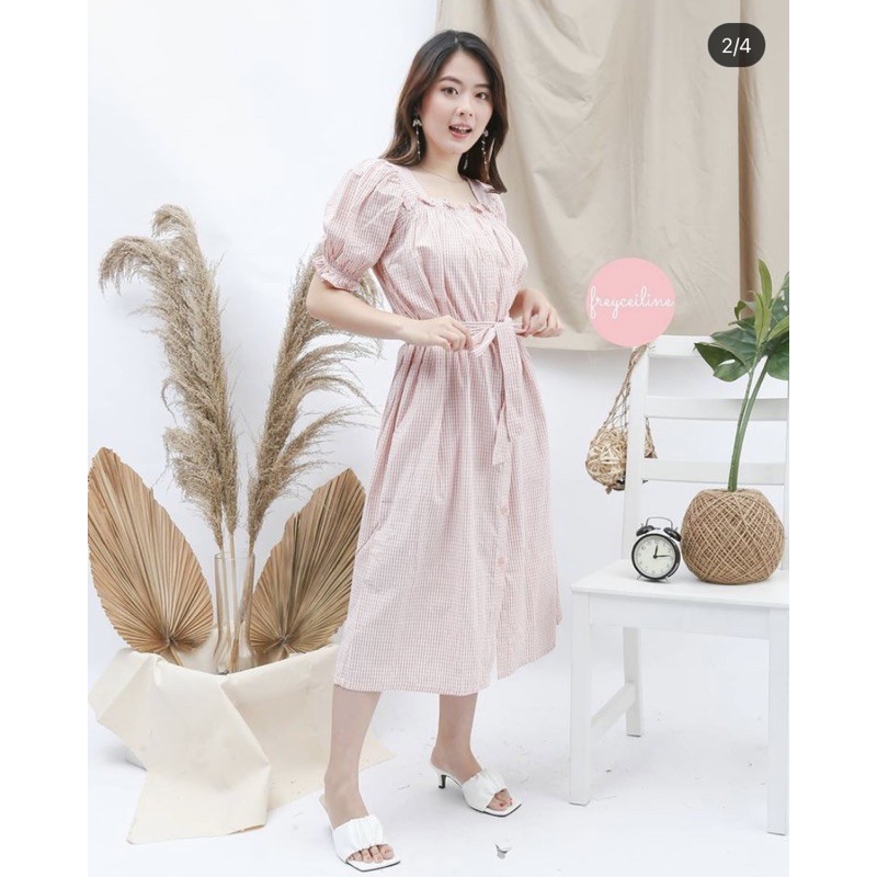 FENNY PLAID DRESS