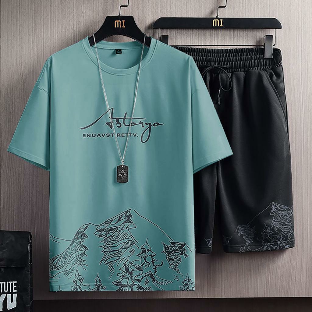 SETELAN LENGAN PENDEK/SETELAN ASTARYO/STELAN 1 SET/SETELAN PRIA WANITA