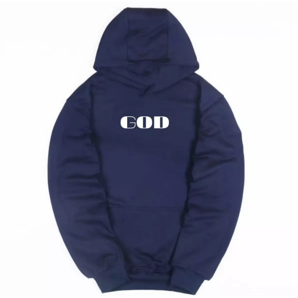 Sweater Hoodie Distro Life is GOD - Hoodie Premium Fleece Tebal - Hoodie Wanita - Hoodie Pria - Hoodie Bigsize Pulover M -3XL - Sweater Hoodie Terlaris 2022