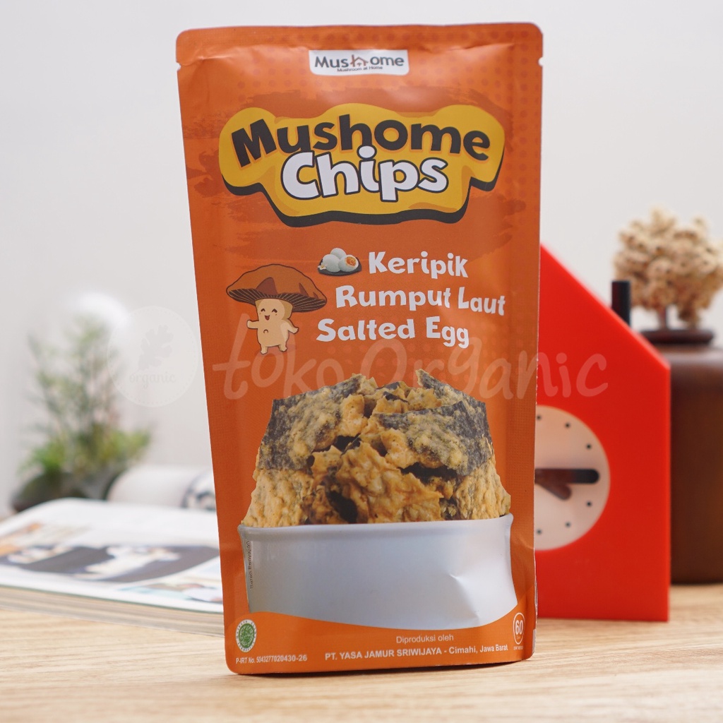 

Mushome Chip Seaweed Salted Egg 60gr - Mushome