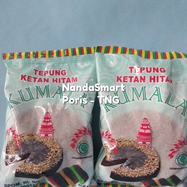 

Tepung ketan hitam kumala 250 gram