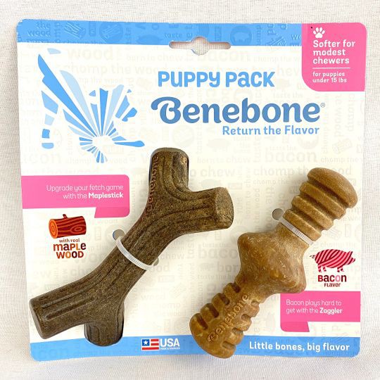 

BENEBONE Mainan Anakan Anjing PUPPYPACK Bacon Flavor