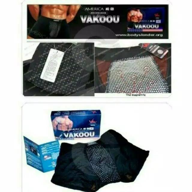 CELANA VAKOOU MAGNETIC ~ Celana Dalam Pria Pembesar Alat Mr. P Asli pengencang mr p kendor