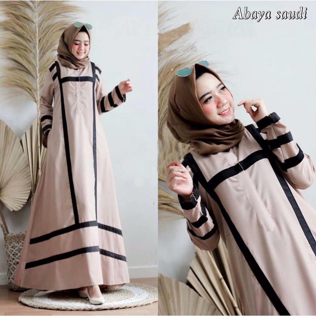 Gamis Polos Moscrepe Size Jumbo part 3