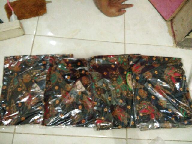 Cape Maxy Sarimbit Couple Batik Gamis Kupu Sogan Hitam Nagita Dian Sastro Seragam Kondangan Muslim