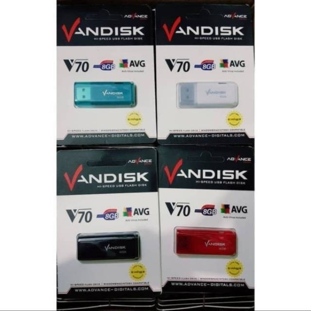 Trend-FLASHDISK 8GB VANDISK V70 ORIGINAL 100% USB 8GB/16GB