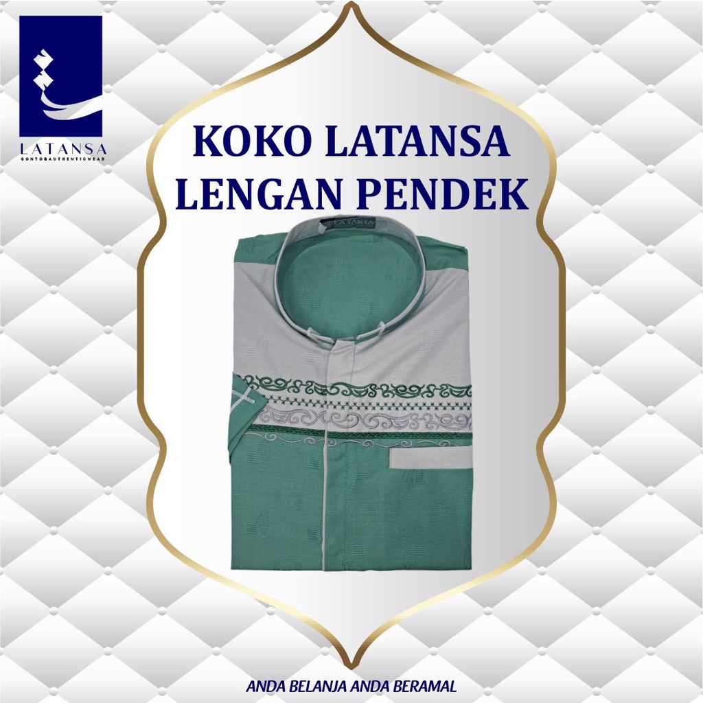 BAJU KOKO LATANSA LENGAN PENDEK