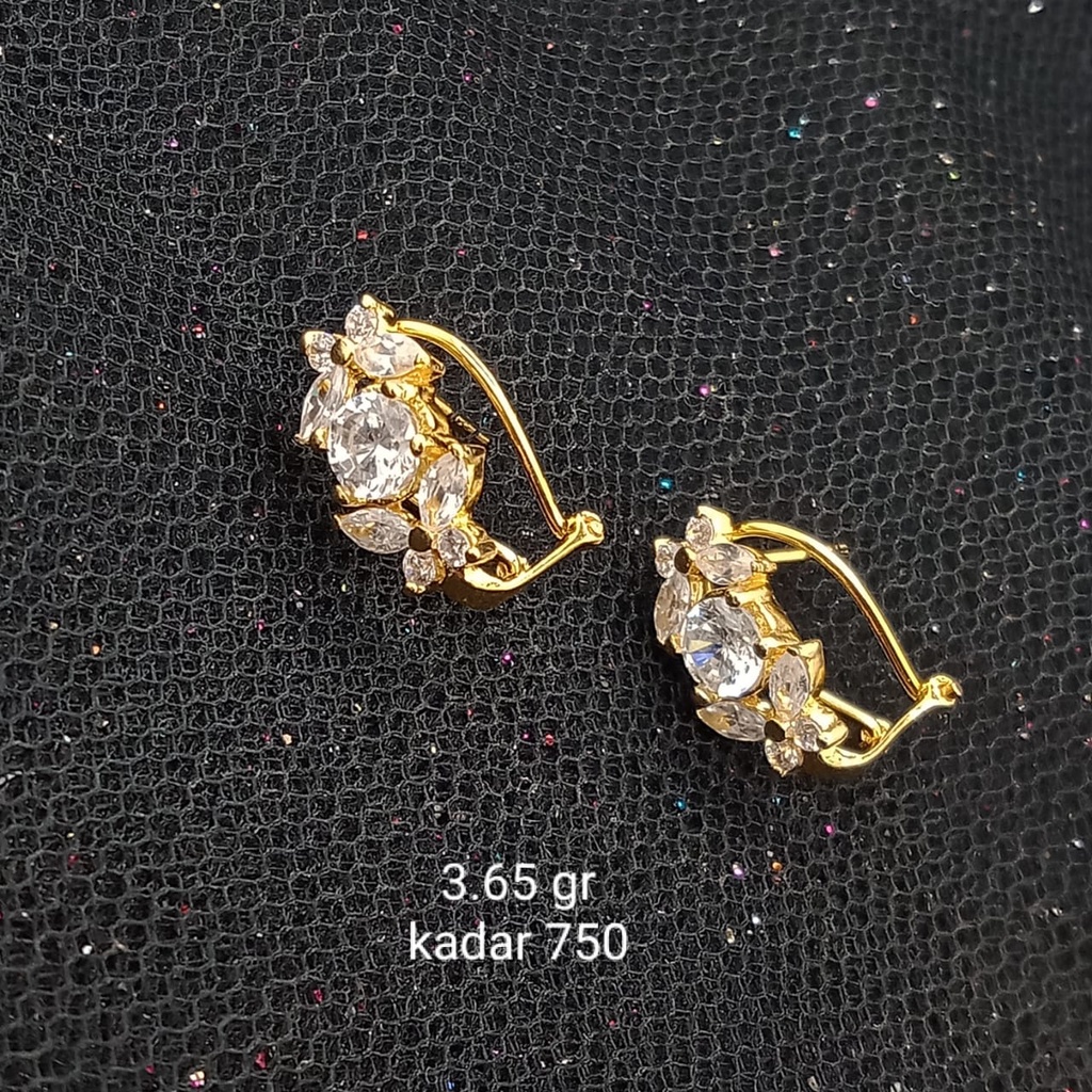 Anting Emas 17K - 3.65 gr Kadar 750 - 493