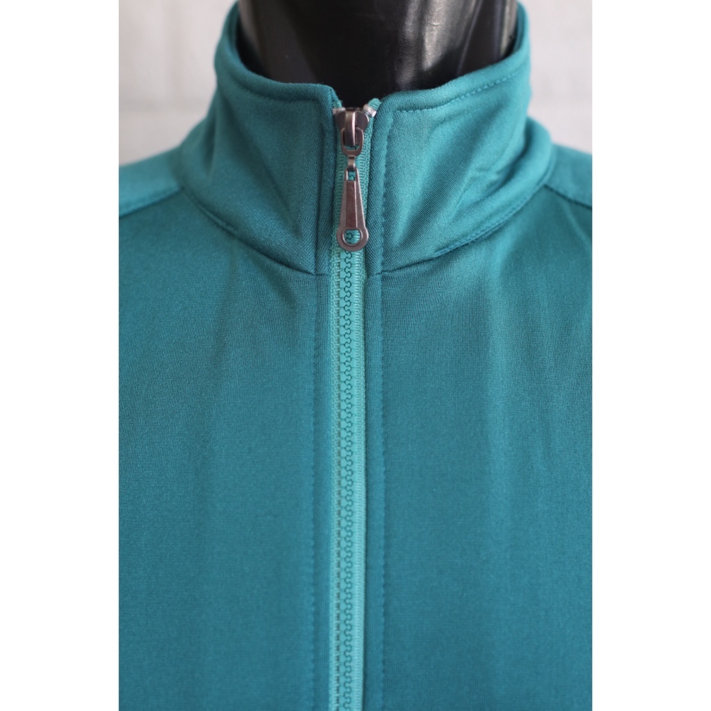jaket polos hijau tosca unisex