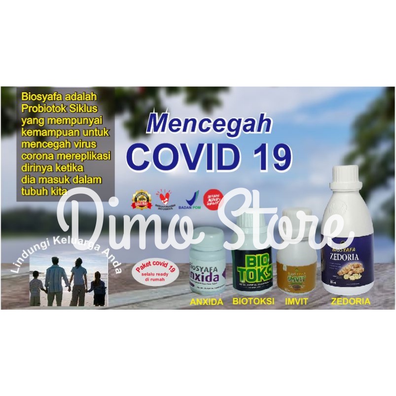 Paket Biosyafa Covid - Zedoria, Biotoksi, Bioimvit, Anxida