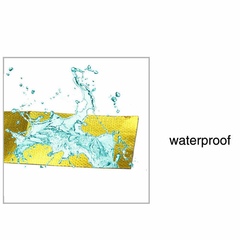 Tape Aluminum Foil Insulasi Anti Air Untuk Dekorasi Pipa Knalpot Mobil