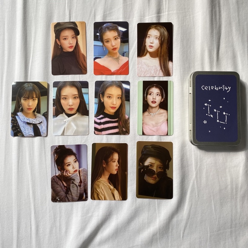 IU Celebrity MD Photocard [jgn lupa co packing ;) ]