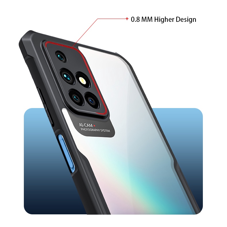 S/P- Xiaomi REDMI 10C / XIOMI Redmi 10 Note 10 Pro Max 11 11PRO 9T 9C POCO M3 / POCO M3 PRO / POCO F3 / POCO X3 X3 PRO X3 NFC Case Acrylic Silicone Shockproof Clear Cover Casing