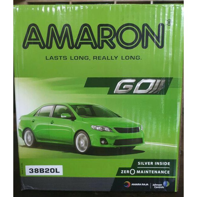 Aki mobil Mitsubishi X Pander NS40ZL / 38B20L Amaron Aki Kering