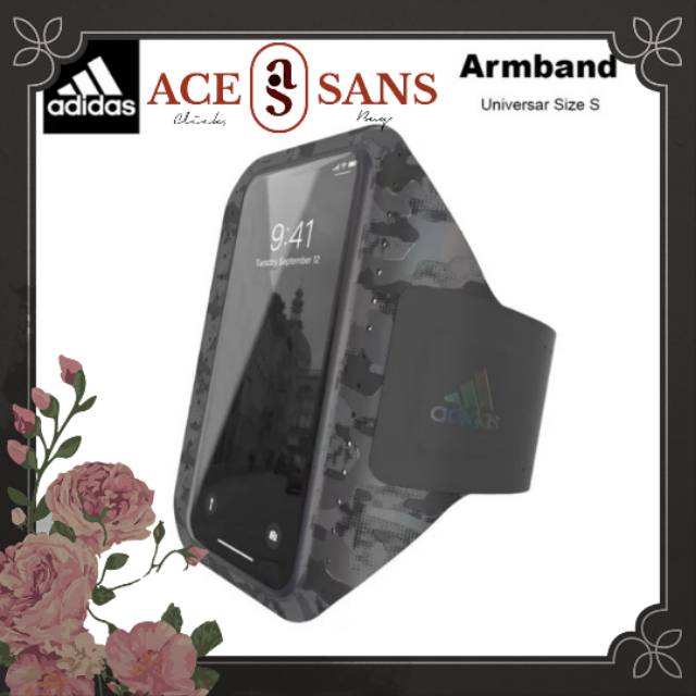 Adidas Sport Armband Universal Size S - Camo Black | Armband | Adidas | Sport Armband | Original