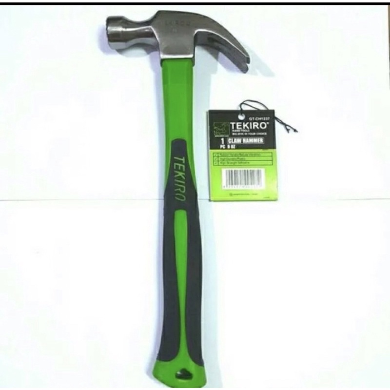 TEKIRO Palu Kambing 8 Oz / Claw hammer / ALAT PERTUKANGAN