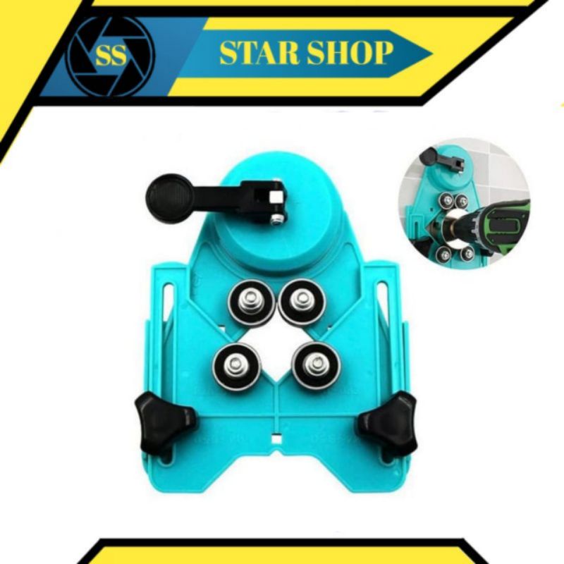 dudukan mata bor hole saw kaca keramik