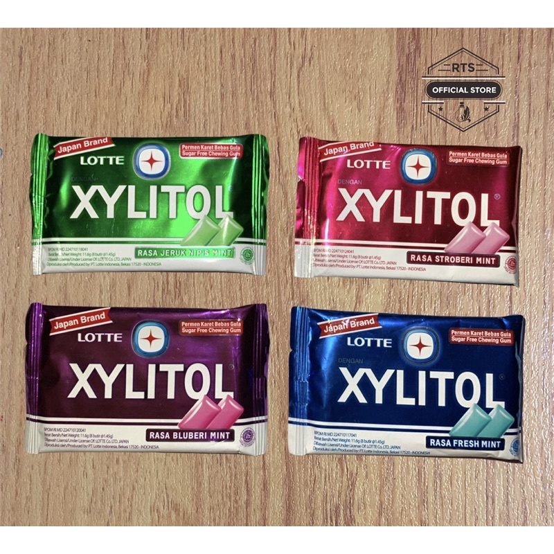 Jual Lotte Xylitol Permen Karet Bebas Gula 11,6g Lotte Xylitol Sachet