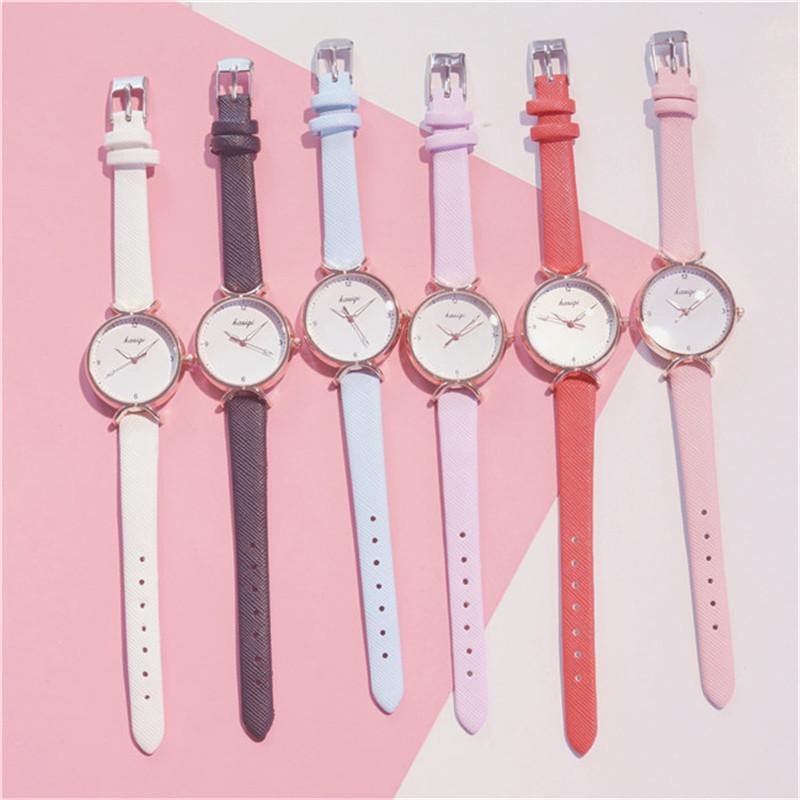 ✅COD [BBS] Jam Tangan Candycat Bulat Jam Tangan Analog Wanita Anak Remaja Warna Pastel Grosir Import