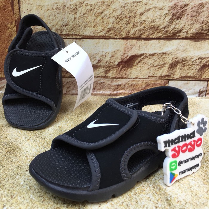 Sandal Anak - Nike Sunray Adjust 4 Black (Original) q3