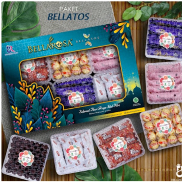 

Paket kue lebarang bellarosa Bellatos