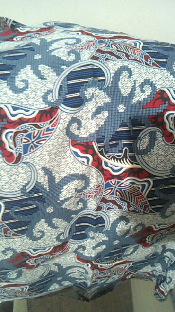 Odza Baju Batik Kemeja Batik Lengan Panjang Kerah Atasan Hem Resmi Solo Modern Dokana