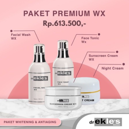 PAKET PREMIUM WHITENING - dr. Ekle's Skincare Bandung