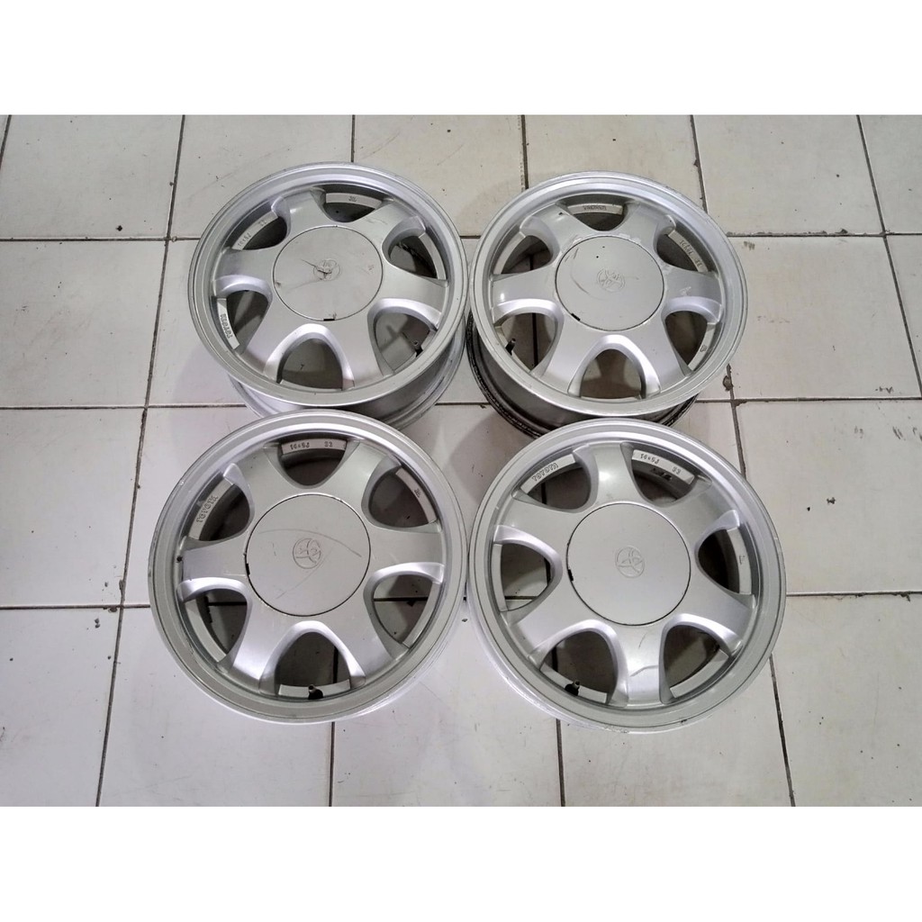 Velg Second R14 Oem Soluna R14 Pcd 4x100 Silver