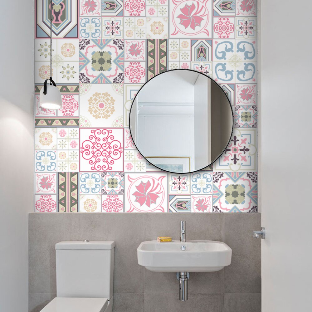 ST - Stiker Tegel / Sticker Lantai / Keramik Dinding Kamar Mandi No.3