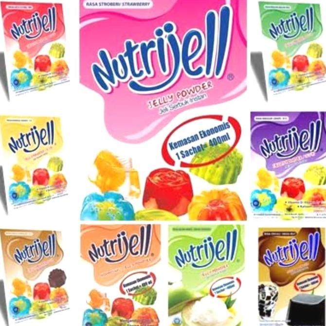 

NUTRIJELL KECIL JELLY POWDER RASA BUAH EKSLUSIF Kode 904