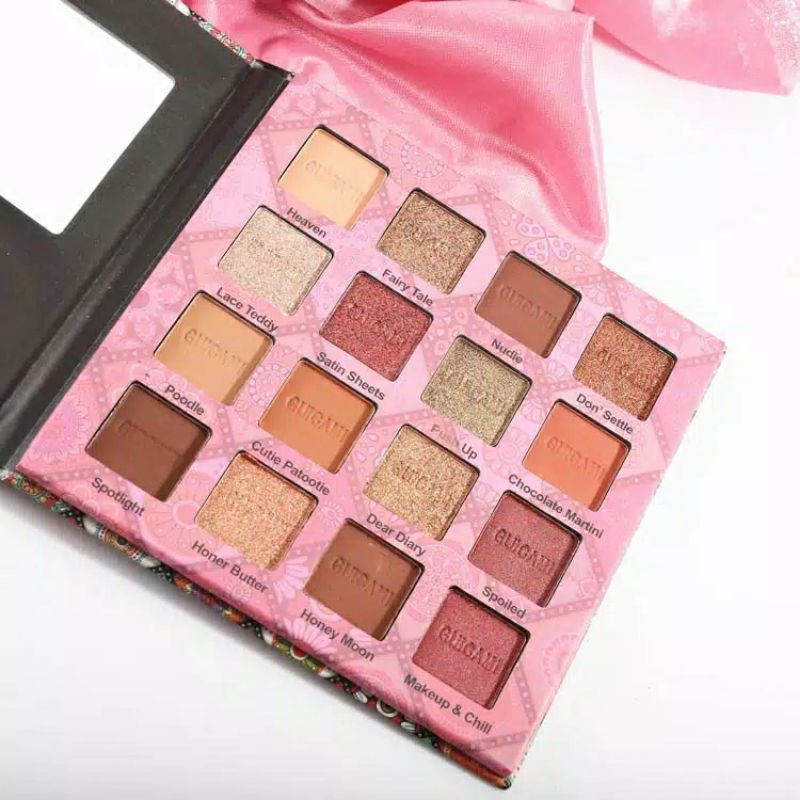 Guicami Eyeshadow Palette 16 colors